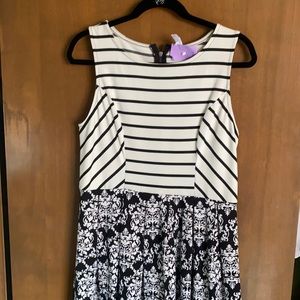 Black and White Dress